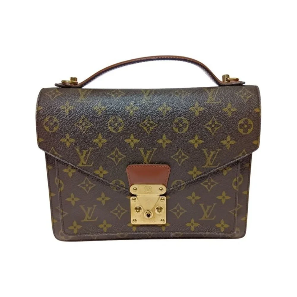 Louis Vuitton Brown Canvas
